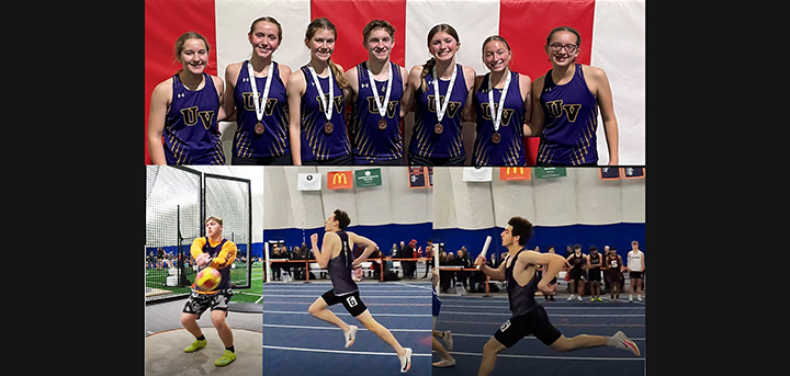 Local athletes compete at Section IV indoor track state qualifiers